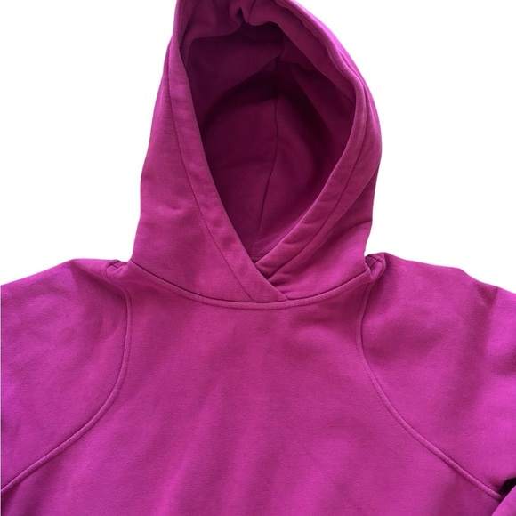 Lululemon All Yours Hoodie Fleece Lined Ripened Raspberry Size 4 Pocket Athletic - Picture 3 of 5